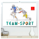 Team-Sport (hochwertiger Premium Wandkalender 2025 DIN A2 quer), Kunstdruck in Hochglanz