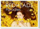 REDHEADS Paradies (Tischkalender 2024 DIN A5 quer), CALVENDO Monatskalender