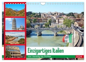 Otto, Jakob. Einzigartiges Italien (Wandkalender 2024 DIN A4 quer), CALVENDO Monatskalender - Von Venedig bis Sizilien. Calvendo, 2023.