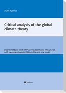Critical analysis of the global climate theory