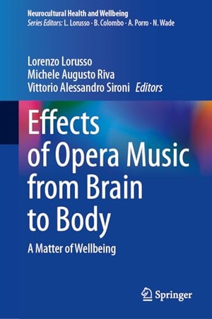 Lorusso, Lorenzo / Vittorio Alessandro Sironi et al (Hrsg.). Effects of Opera Music from Brain to Body - A Matter of Wellbeing. Springer International Publishing, 2023.
