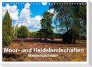 Moor- und Heidelandschaften Niedersachsen (Wandkalender 2025 DIN A4 quer), CALVENDO Monatskalender
