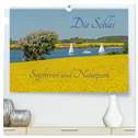 Die Schlei - Segelrevier und Naturpark (hochwertiger Premium Wandkalender 2025 DIN A2 quer), Kunstdruck in Hochglanz