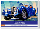 Cars'n'Arts - Digital Artwork von Jean-Louis Glineur (Tischkalender 2024 DIN A5 quer), CALVENDO Monatskalender