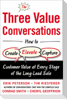 The Three Value Conversations: How to Create, Elevate, and Capture Customer Value at Every Stage of the Long-Lead Sale