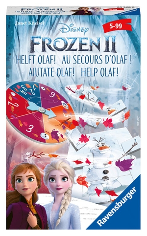Disney Frozen: Frozen 2 - Ein abenteuerliches Wettlaufspiel. Ravensburger Spieleverlag, 2019.
