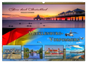Reise durch Deutschland - Mecklenburg-Vorpommern (Wandkalender 2024 DIN A2 quer), CALVENDO Monatskalender