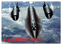 Faszination Kampfflugzeuge (Wandkalender 2024 DIN A4 quer), CALVENDO Monatskalender