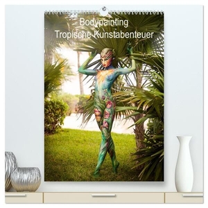 Moisseev, Dmitri. Tropical Artventures (hochwertiger Premium Wandkalender 2024 DIN A2 hoch), Kunstdruck in Hochglanz - Tropische Kunst mit Natasha und Julie. Calvendo, 2023.