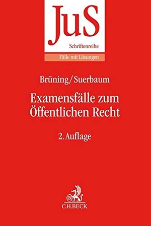 Brüning, Christoph / Joachim Suerbaum. Examensfälle zum Öffentlichen Recht. C.H. Beck, 2022.