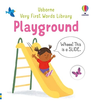 Oldham, Matthew. Very First Words Library: Playground. Usborne Publishing Ltd, 2023.