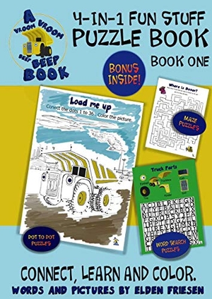 Friesen, Elden. 4 in 1 Fun Stuff Puzzle Book. Inkwinkle Press, 2019.