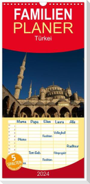 Familienplaner 2024 - Türkei mit 5 Spalten (Wandkalender, 21 x 45 cm) CALVENDO