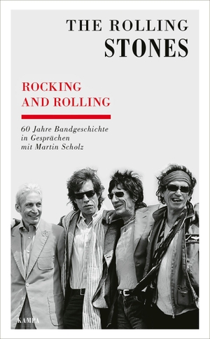 Rocking and Rolling - 60 Jahre Bandgeschichte in Gesprächen mit Martin Scholz. Kampa Verlag, 2022.