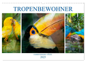Tropenbewohner - farbenfrohe Vögel (Wandkalender 2025 DIN A3 quer), CALVENDO Monatskalender