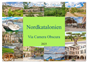 Nordkatalonien Via Camera Obscura (Tischkalender 2025 DIN A5 quer), CALVENDO Monatskalender