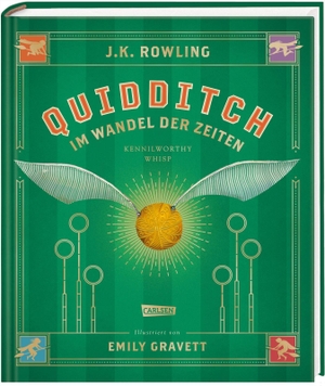 Rowling, J. K.. Quidditch im Wandel der Zeiten (farbig illustrierte Schmuckausgabe) - Ein magischer Begleitband zur Harry-Potter-Serie. Carlsen Verlag GmbH, 2020.