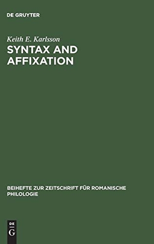 Karlsson, Keith E.. Syntax and affixation - The evolution of "mente" in Latin and Romance. De Gruyter, 1981.