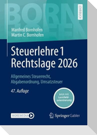 Steuerlehre 1 Rechtslage 2026