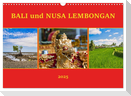 Bali und Nusa Lembongan (Wandkalender 2025 DIN A3 quer), CALVENDO Monatskalender