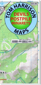 Devils Postpile Minarets Trail Map