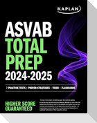 ASVAB Total Prep 2024-2025: 7 Practice Tests + Proven Strategies + Video + Flashcards