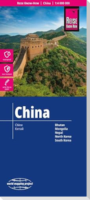 Reise Know-How Landkarte China (1:4.000.000)