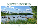 Schwedens Seen (Wandkalender 2025 DIN A2 quer), CALVENDO Monatskalender
