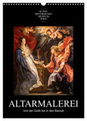 Altarmalerei (Wandkalender 2024 DIN A3 hoch), CALVENDO Monatskalender