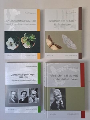 Mocek, Reinhard / Wunderlich, Volker et al. Biologia - Leben und Forschen - Lebensgeschichte bedeutender Biologen. Natur & Text, 2026.
