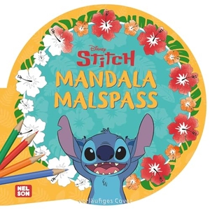 Disney Kreative Beschäftigung: Stitch: Mandala-Malspaß - Mit 80 lustigen Motiven. Nelson Verlag, 2025.