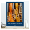 Musikinstrumente im Visier von Petrus Bodenstaff (hochwertiger Premium Wandkalender 2025 DIN A2 hoch), Kunstdruck in Hochglanz