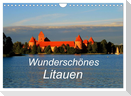Wunderschönes Litauen (Wandkalender 2024 DIN A4 quer), CALVENDO Monatskalender