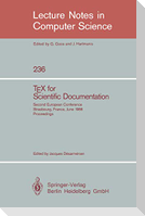 TEX for Scientific Documentation