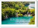 Kroatien - Plitwitzer Seen, Rijeka und Krk (Wandkalender 2023 DIN A4 quer)