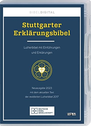 Ego, Beate / Ulrich Heckel et al (Hrsg.). Stuttgarter Erklärungsbibel SEB 2023. CD-ROM - Lutherbibel mit Einführungen und Erklärungen. Deutsche Bibelges., 2023.