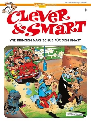 Ibáñez, Francisco. Clever & Smart 2: Wir bringen Nachschub für den Knast. Carlsen Verlag GmbH, 2018.