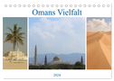 Omans Vielfalt (Tischkalender 2024 DIN A5 quer), CALVENDO Monatskalender