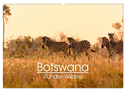 Botswana - Ruf der Wildnis (Wandkalender 2024 DIN A3 quer), CALVENDO Monatskalender