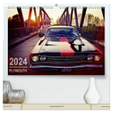 US-Muscle-Cars - Plymouth (hochwertiger Premium Wandkalender 2024 DIN A2 quer), Kunstdruck in Hochglanz