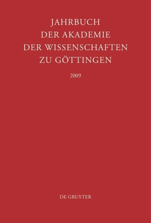 Akademie Der Wissenschaften (Hrsg.). 2009. De Gruyter, 2010.