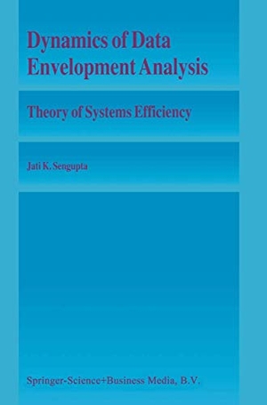 Sengupta, Jati. Dynamics of Data Envelopment Analysis - Theory of Systems Efficiency. Springer Netherlands, 1995.