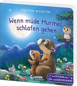 Reider, Katja. Wenn müde Murmel schlafen gehen - Mit Ritualen zum Ein- und Durchschlafen - Gute-Nacht-Pappbilderbuch zum gemeinsamen Kuscheln und Vorlesen für Kinder ab 2 Jahren. Loewe Verlag GmbH, 2024.