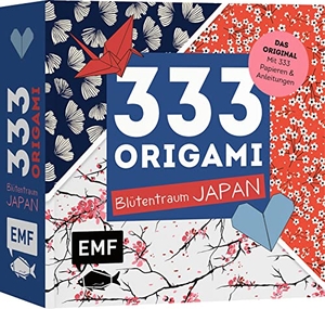 333 Origami - Blütentraum Japan - Mit Anleitungen und 333 feinen Papieren - Hochwertiges Origami-Papier mit zarten Mustern. Edition Michael Fischer, 2022.