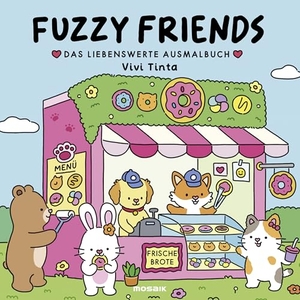 Tinta, Vivi. Fuzzy Friends - Das liebenswerte Ausmalbuch - Quality Time für Erwachsene und Jugendliche. Mosaik Verlag, 2026.
