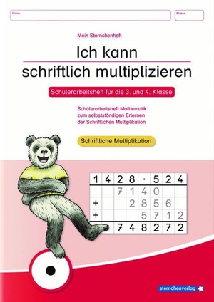 Langhans, Katrin. Ich kann schriftlich multiplizieren - Schülerarbeitsheft für die 3. und 4. Klasse. Sternchenverlag GmbH, 2021.