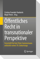 Öffentliches Recht in transnationaler Perspektive