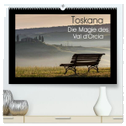 Toskana - Die Magie des Val d'Orcia (hochwertiger Premium Wandkalender 2025 DIN A2 quer), Kunstdruck in Hochglanz