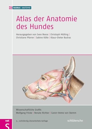 Reese, Sven / Sabine Kölle et al (Hrsg.). Atlas der Anatomie des Hundes. Schlütersche Verlag, 2012.