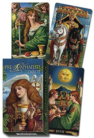 Costa, Giuliano / Lo Scarabeo. Pre-Raphaelite Tarot. Llewellyn Worldwide, Ltd., 2019.